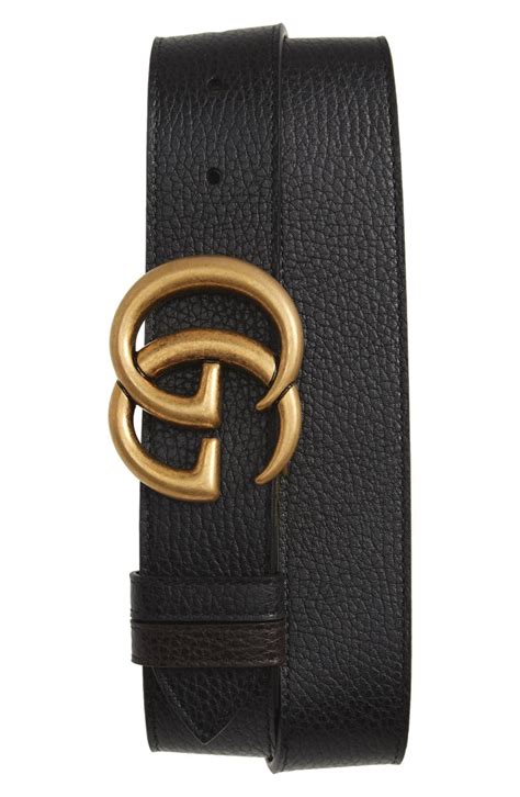 black gucci belt womens nordstrom|Gucci marmont belt women's.